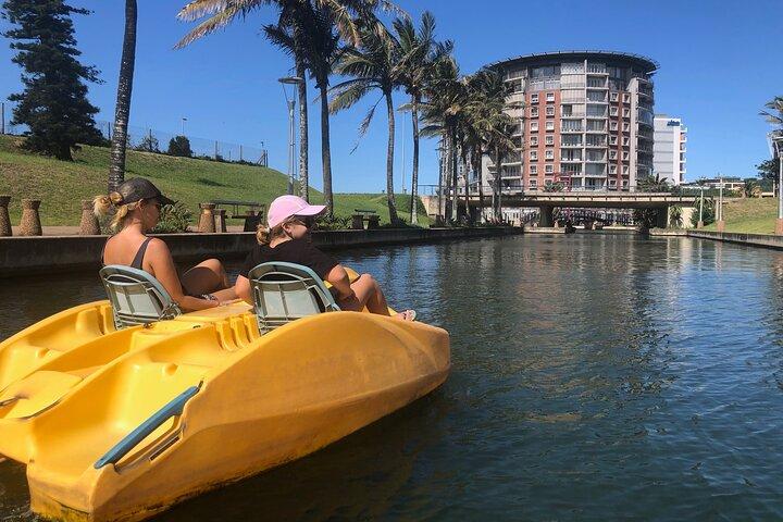 Vandcykler på Durban Point Waterfront Canals