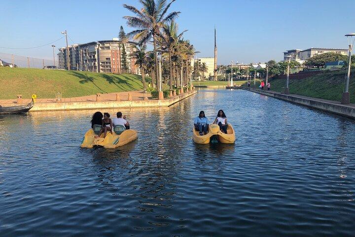 Vandcykler på Durban Point Waterfront Canals