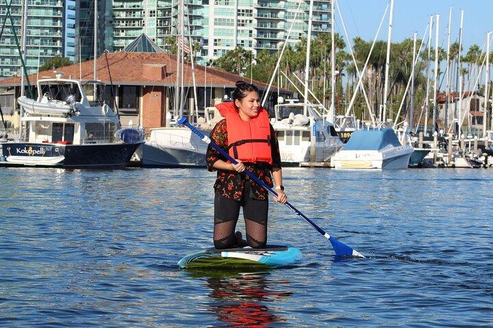Kayak o paddleboard de 2 horas con leones marinos en Marina del Rey