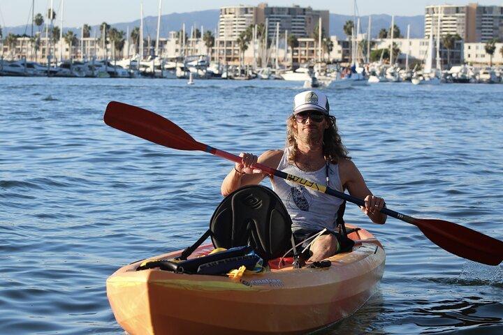 Kayak o paddleboard de 2 horas con leones marinos en Marina del Rey