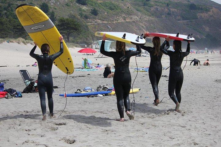 Private Surf Lessons At Stinson Beach In Marin