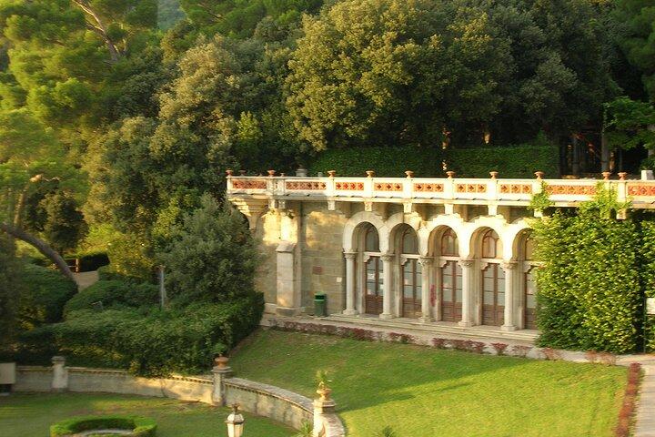 Entrada al castillo de Miramare en Trieste