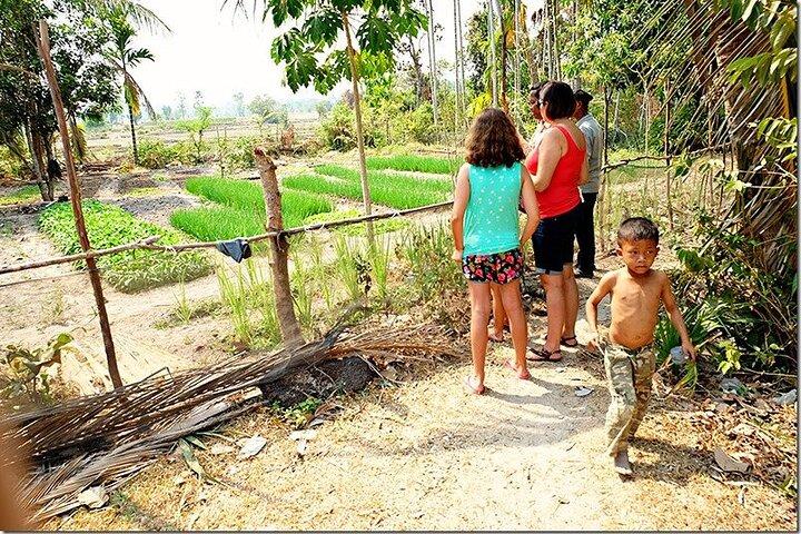 Excursão da vida da vila de Siem Reap