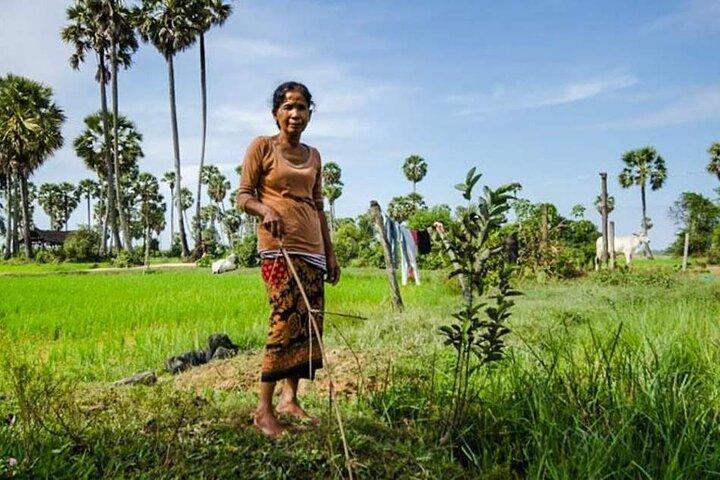 Excursão da vida da vila de Siem Reap