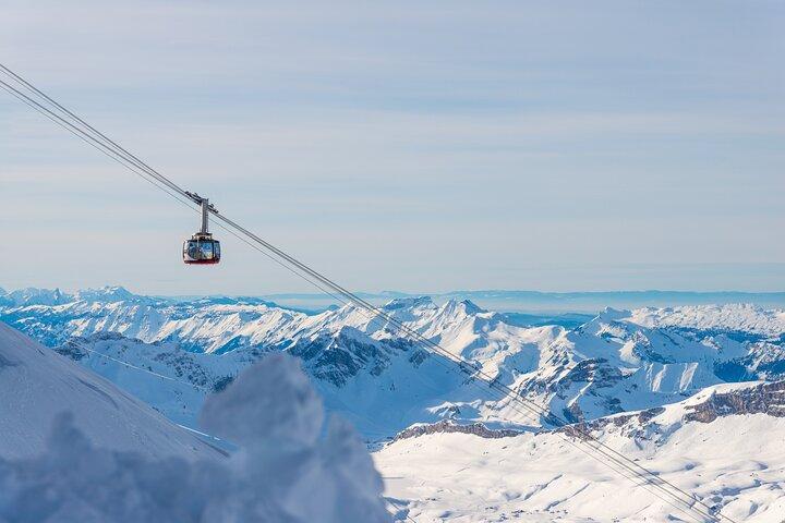 Carro de cabo Mt Titlis de Engelberg com Flyer de gelo