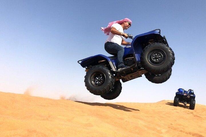 Ochtendwoestijnsafari met quad