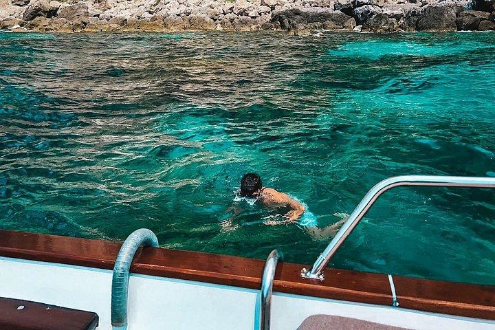 Visite privée en bateau de Capri