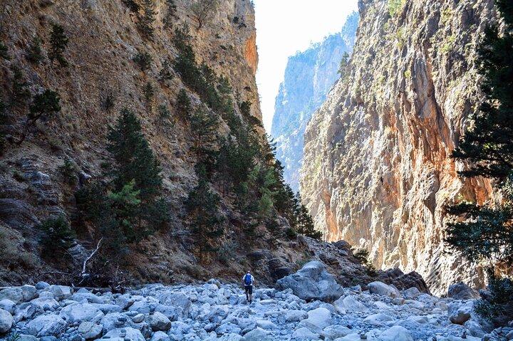 Samaria Gorge Hike da região de Heraklion