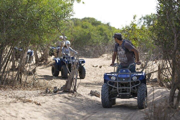 3 timmars Quad Trip i Essaouira upptäck grottan och de största sanddynerna