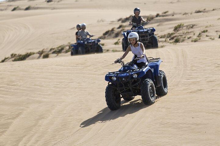 3 timmars Quad Trip i Essaouira upptäck grottan och de största sanddynerna