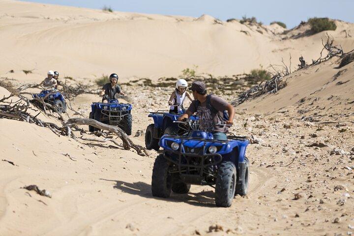 3 timmars Quad Trip i Essaouira upptäck grottan och de största sanddynerna