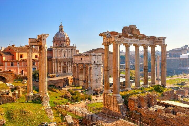 Excursion privée de 3 heures pour le Colisée, le Forum romain et le mont Palatin