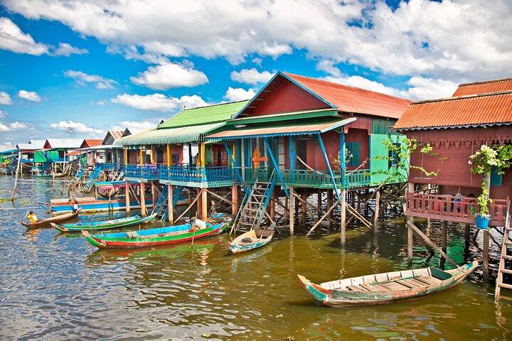Kompong Khleang aldeia flutuante de Siem Reap