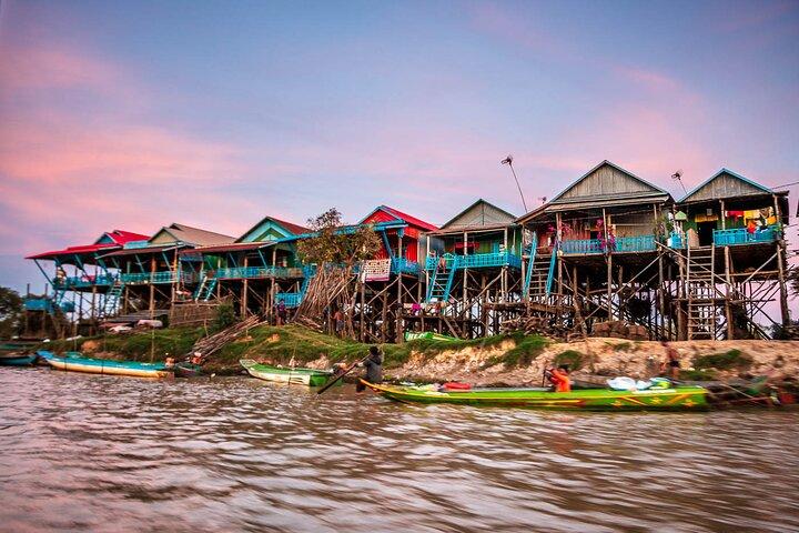 Kompong Khleang aldeia flutuante de Siem Reap