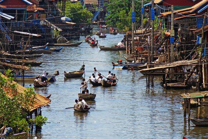 Kompong Khleang Pueblo flotante de Siem Reap
