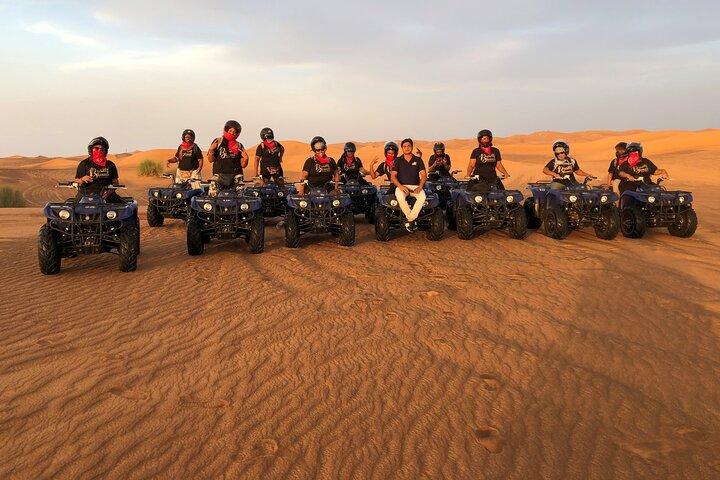 Safari dans le désert et expérience en quad à Dubaï avec dîner