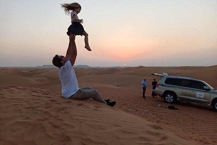 Dubai Red Dunes morgensafari med kameltur