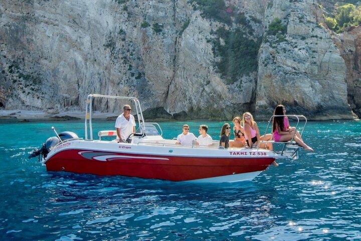 Zakynthos Speedboat Rentals with or without skipper