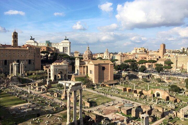 Visita privada ao Fórum Romano e Palatine Hill