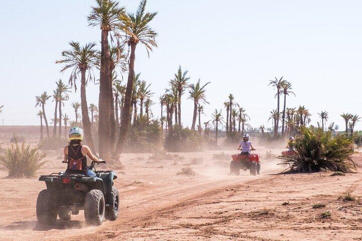 2-Hour Quad Bike & Camel Ride in Marrakech Palmeraie