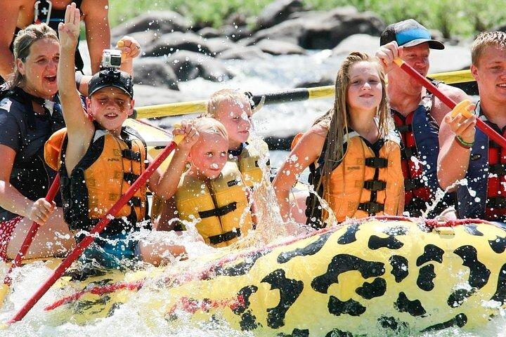 2 timers rafting på Yellowstone River