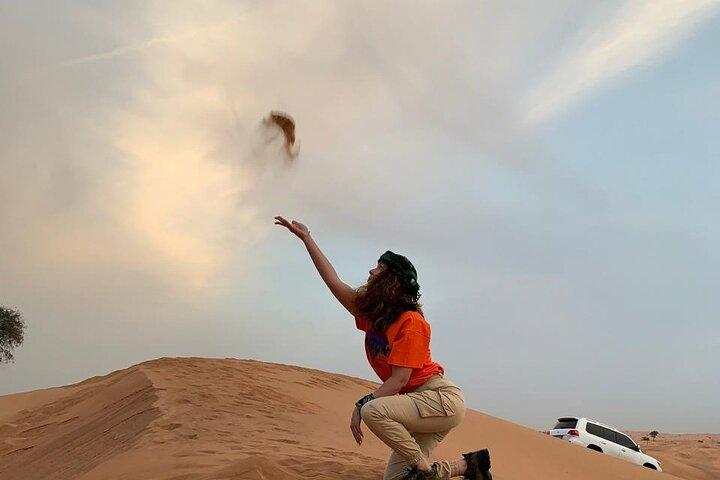Safari dans le désert et sandboarding avec dîner à Dubaï