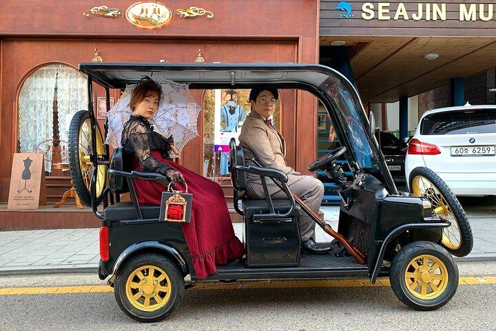 Incheon Port History Tour mit dem Elektroauto KTourTOP10 aus dem 19. Jahrhundert