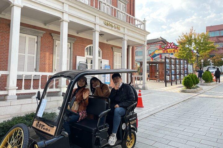 Incheon Port History Tour mit dem Elektroauto KTourTOP10 aus dem 19. Jahrhundert