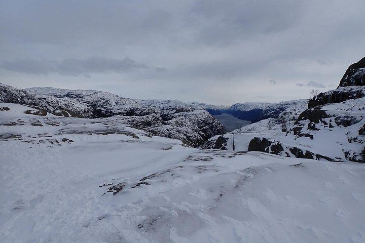 Geführte Winterwanderung zum Preikestolen