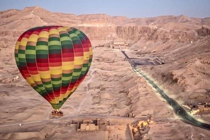 Sunrise Hot Air Balloon Ride with free ride by felucca