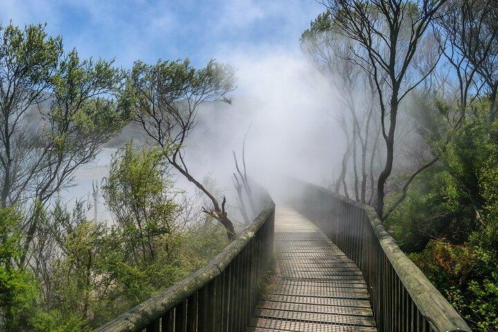 Rotorua Geothermal Living Maori Village Tour Visite de 6,5 heures de Whakarewarewa