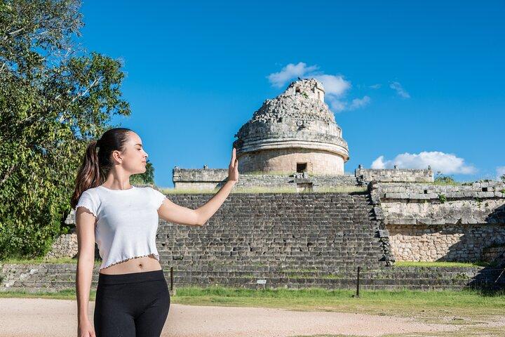Chichen-Itza de dia inteiro com excursão Cenote e Valladolid