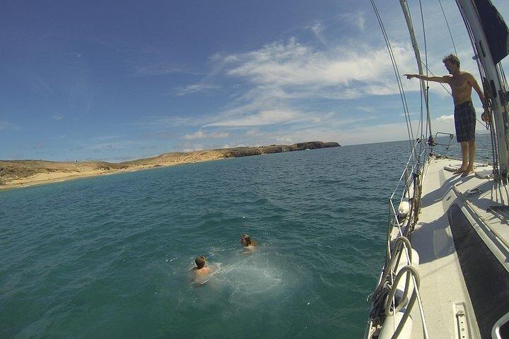 Privat Sunset Sailing Charter for Par fra Corralejo