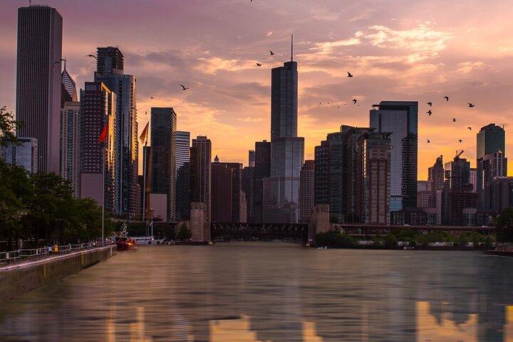 Lake Michigan Sunset Cruise i Chicago