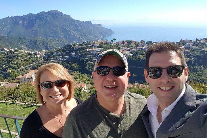 TOUR DA COSTA AMALFI de Positano (desfrute de Amalfi, Ravello, Sorrento)