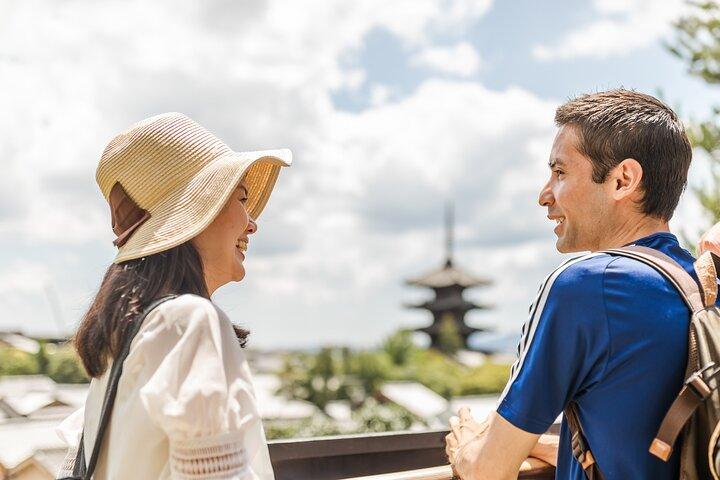 Excursion privée et personnalisée d'une journée à Kyoto avec un Guide local