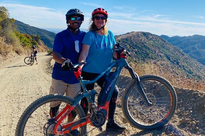 Excursion en vélo de montagne électrique Santa Monica Premium