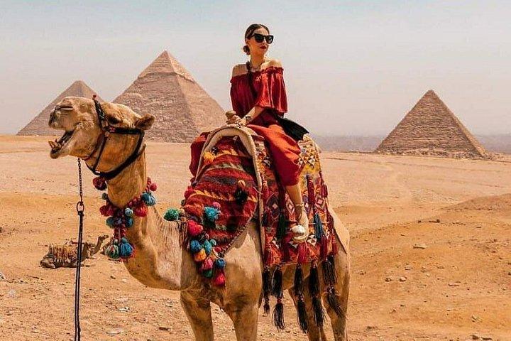 Day Tour Giza Pyramids by Camel In Egypt