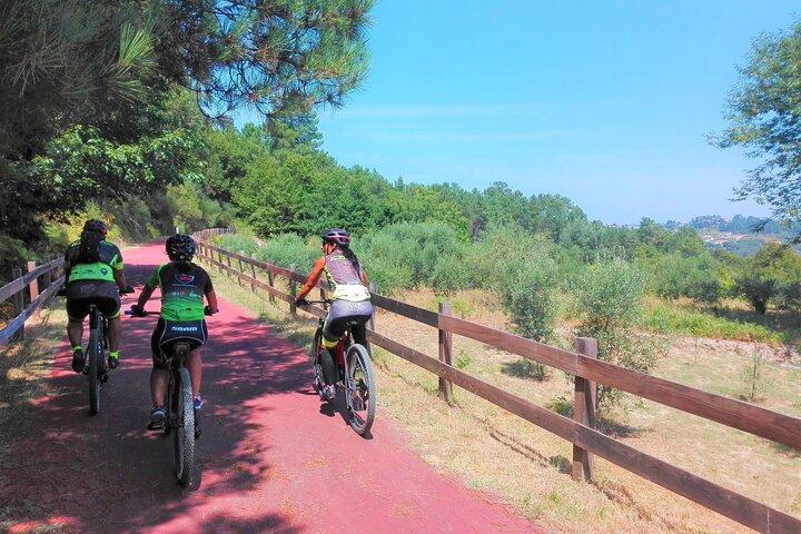 サイクリング Ecopista do Dão 片道、コインブラから 1 日