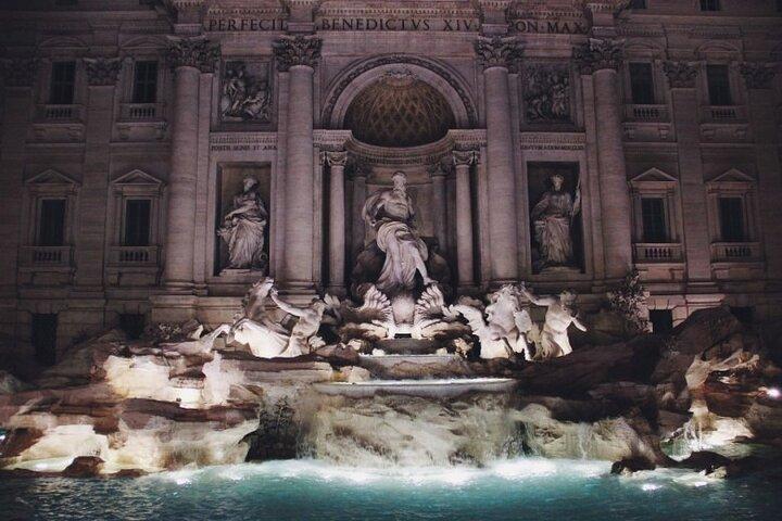 Visite privée de Rome la nuit avec prise en charge