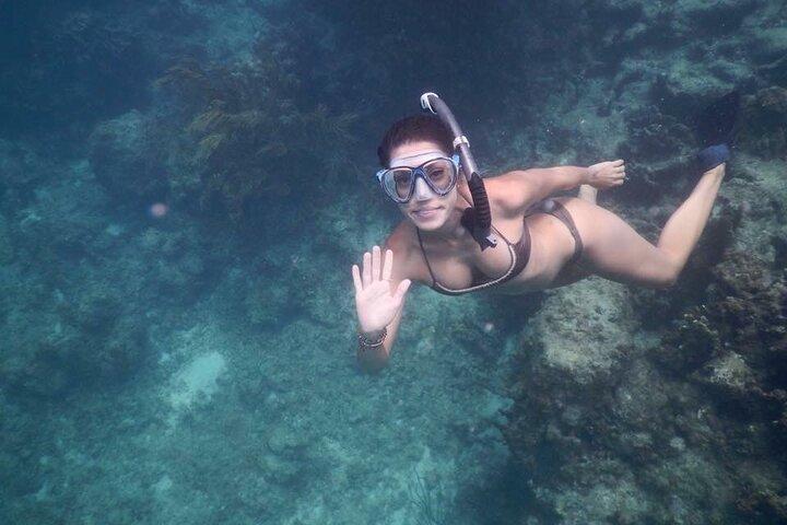 Fajardo, Puerto Rico: Schnorcheln am Strand