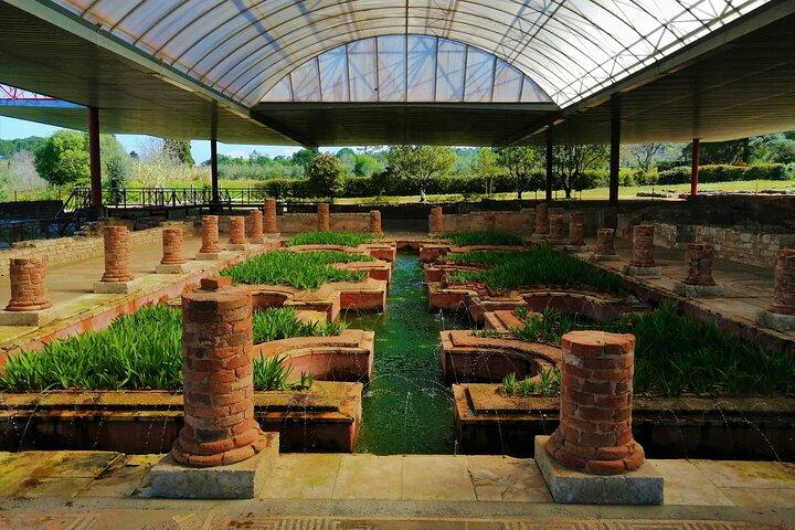 コニンブリガのローマ遺跡と博物館、コインブラから