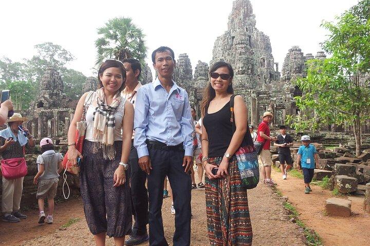 Sun Set em Angkor Wat, explore Bayon, Ta Prohm & Street Food