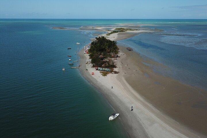 Stranden aan de noordkust van Recife