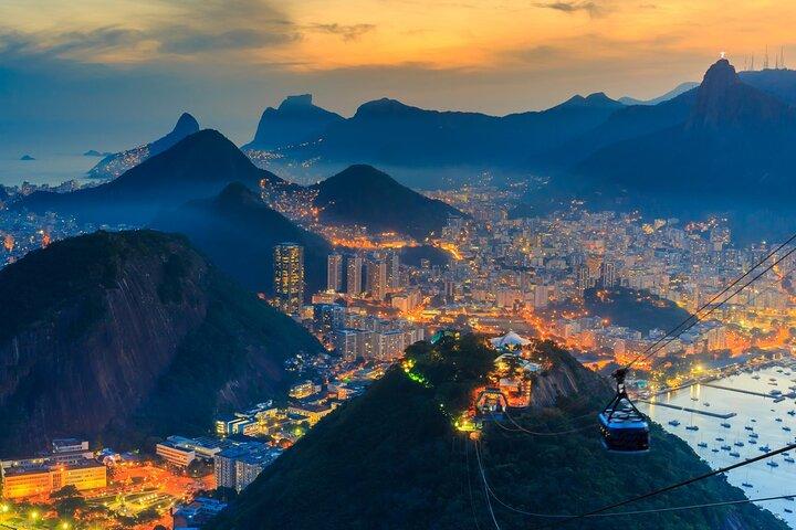 Rio Sunset Tour: Sugarloaf, Kristus forløseren og Selarón