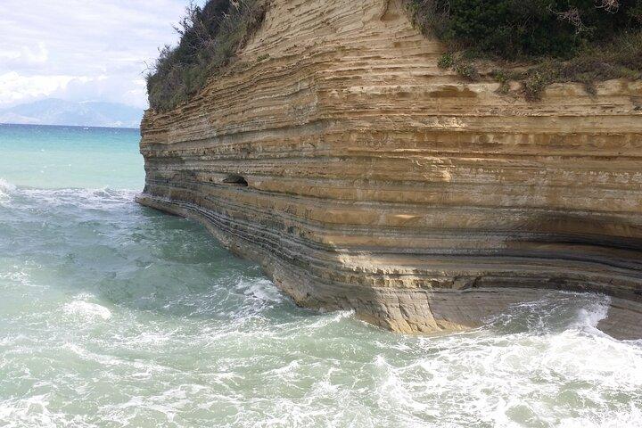 Excursão privada à praia de Corfu para Porto Timoni, Canal d' Amour e San Stefanos