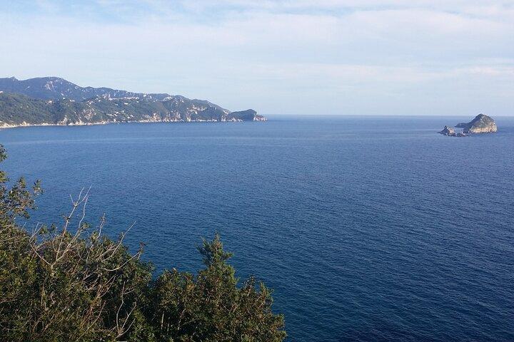Excursão privada à praia de Corfu para Porto Timoni, Canal d' Amour e San Stefanos