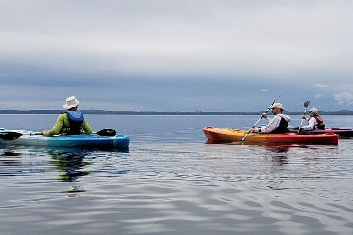 Halvdagskajakuthyrning på Sebago Lake