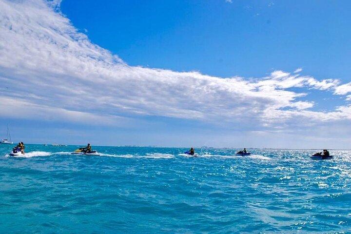 Aventura de Jetski e Snorkel em Cancún