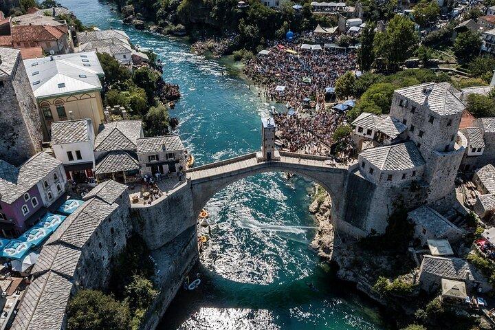 Transferência privada para Mostar de Dubrovnik